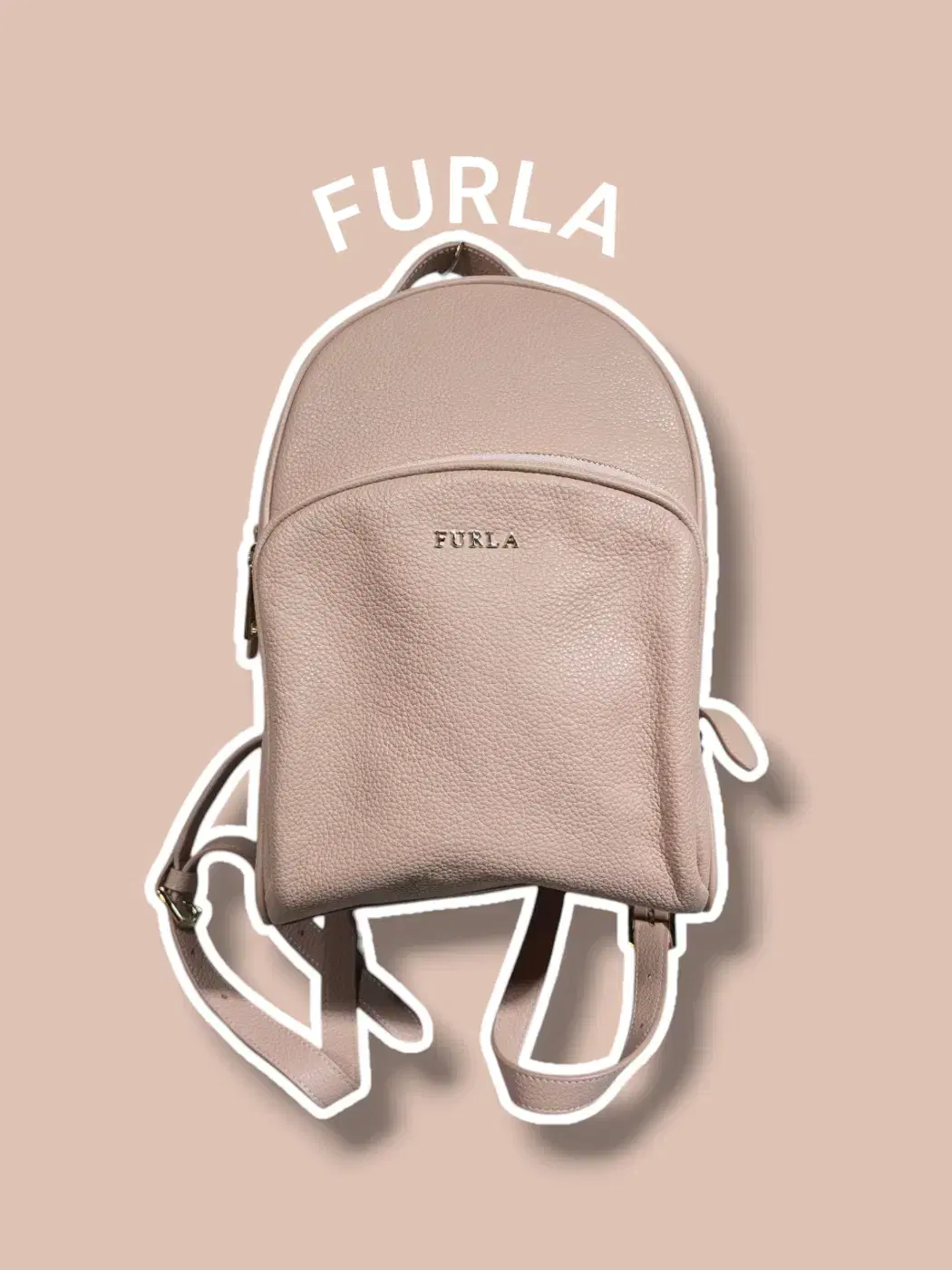 FURLA 훌라 가죽 미니 백팩 /0204